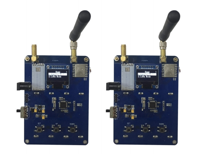 SX1280的測距演示板